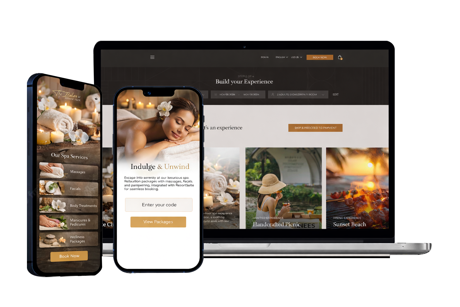 Jasmine platform dashboard and Priscilla mobile app